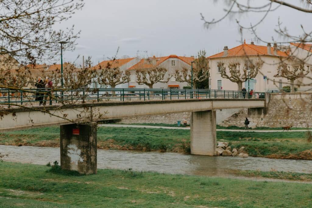 Les Berges Du Roubion Studio Cosy Et Moderne Montélimar Exteriör bild